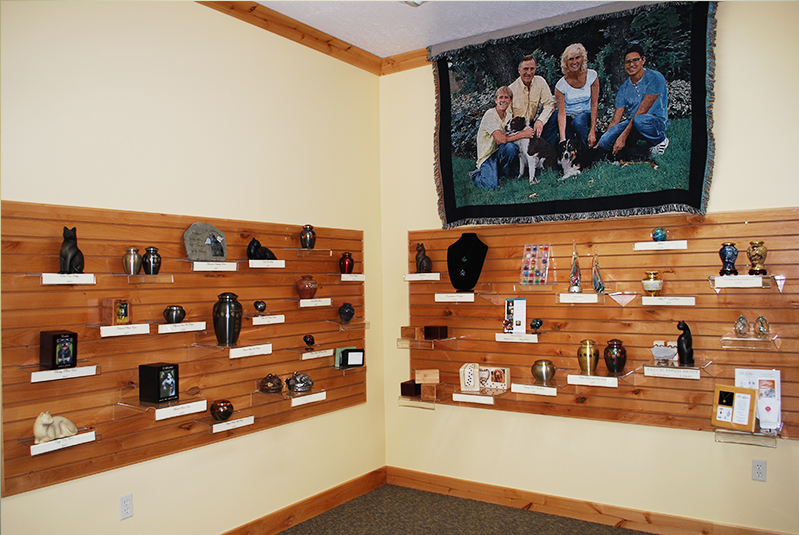 Gallery Wall of Urn and Memorial Selections